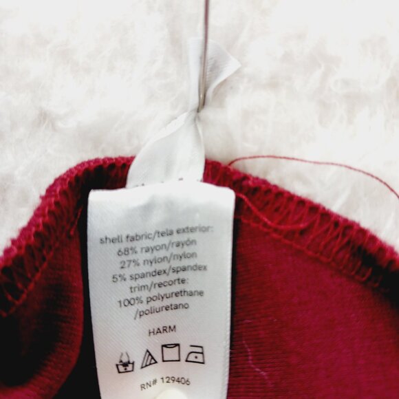 Tank Top Vest Size M Wine Edgy Glam Y2K Festival Indie Sleaze Concert Alt Girl - Picture 11 of 12